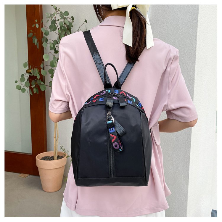 Satu7an T237 Tas Ransel Wanita Motif Love Fashion Style Korea Kasual Tas Punggung Sekolah Kerja Backpack Cewek Kulit PU