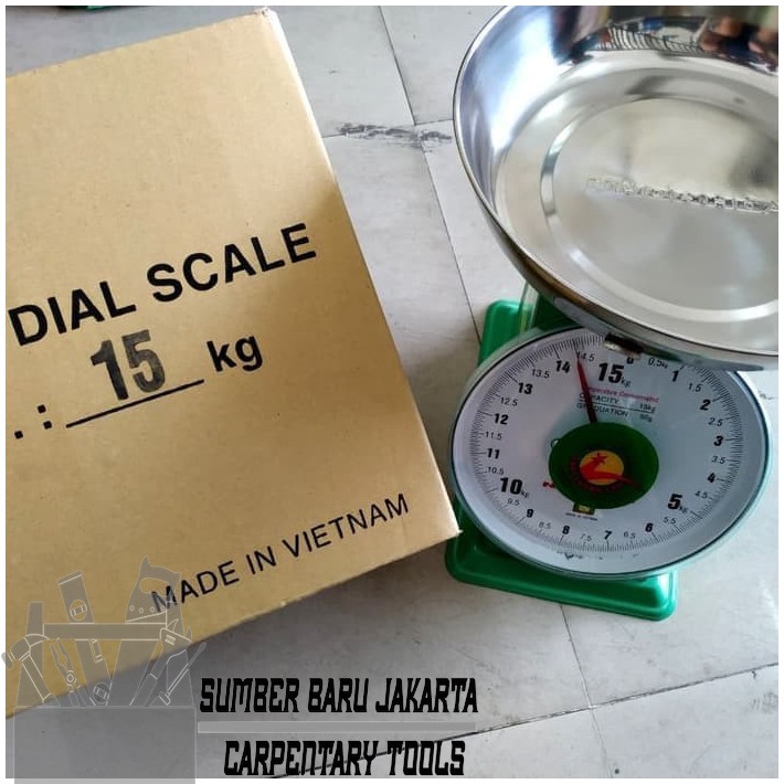NHS TIMBANGAN DUDUK JARUM 15 KG TIMBANGAN MANUAL 15KG SBJ