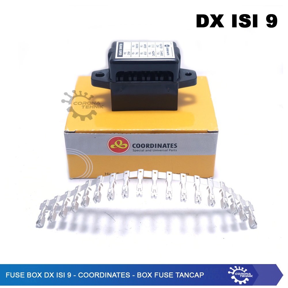 Box Fuse Tancap - Kijang Super 5K - Fuse Box DX Isi 9 - Coordinates