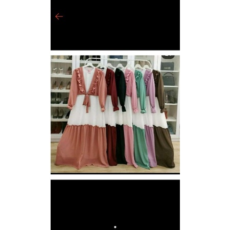 Grosir Setelan Baju Fashion Muslim Alira