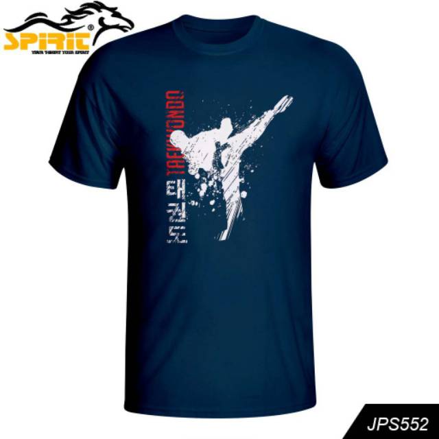 Kaos Baju Taekwondo Indonesia Kaos Beladiri Pencak Silat IPSI / Taekwondo