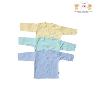 LIBBY Baju Panjang Newborn Warna ( 3pcs/set ) | Shopee