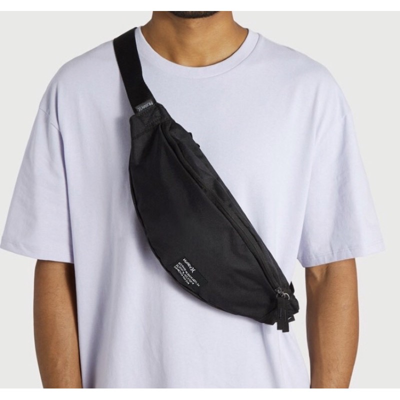 waist bag hurley waistpack original black