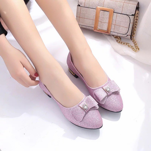 SMILE SP-044 Flat Shoes Wanita Korea Sepatu FlatShoes IMPORT