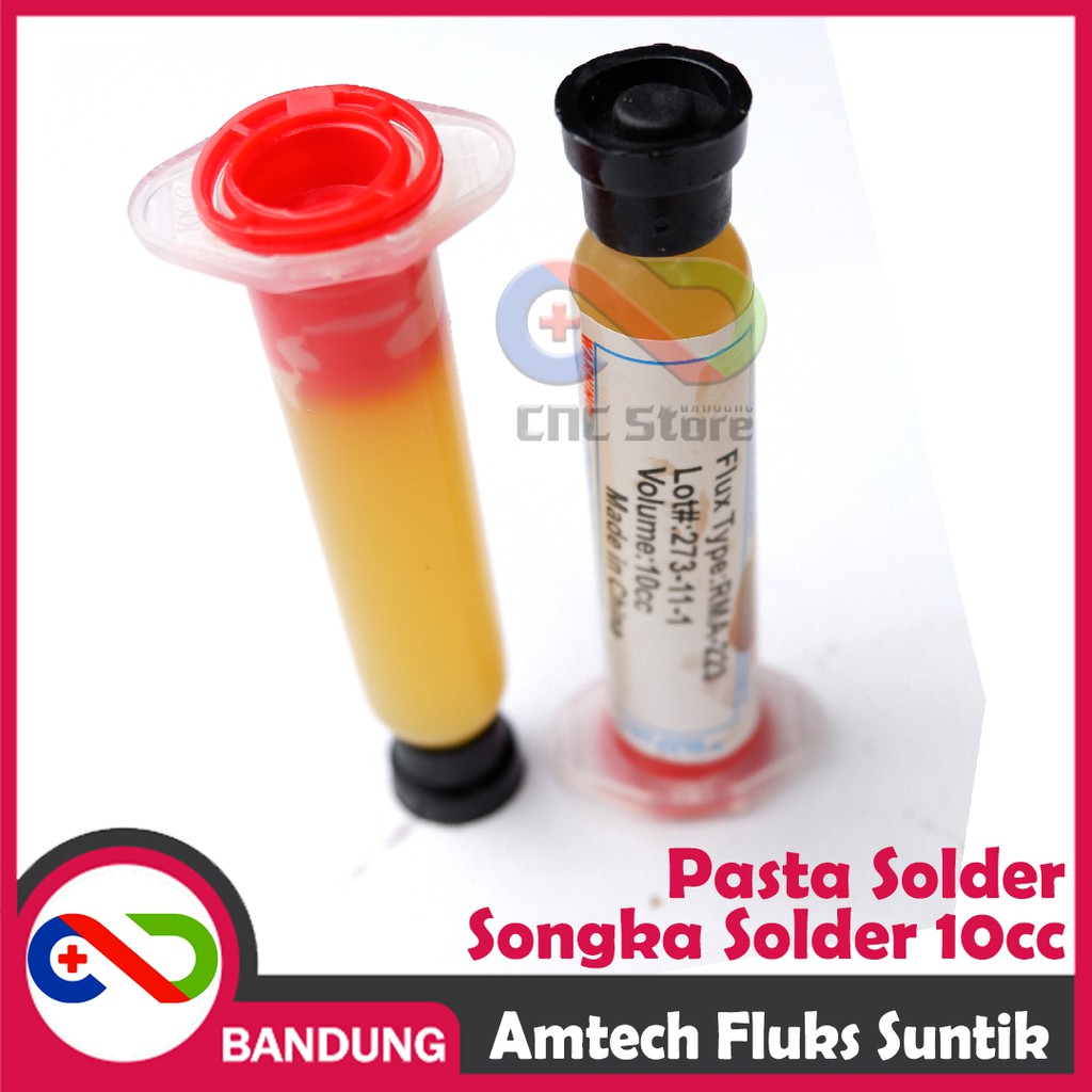 AMTECH FLUKS SUNTIK SIONGKA SOLDER / SONGKA PASTA 10CC