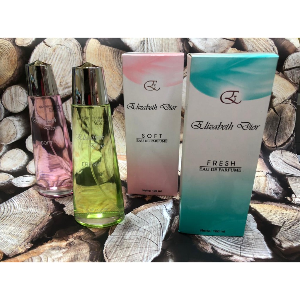 PARFUM ELIZABETH DIOR 100ML SOFT FRESH EAU DE PARFUM (BPOM) PARFUM ORIGINAL