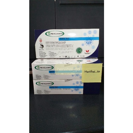 NEW LUNGENE – (Rapid Antigen Nasal Swab Test) #henlihai_go