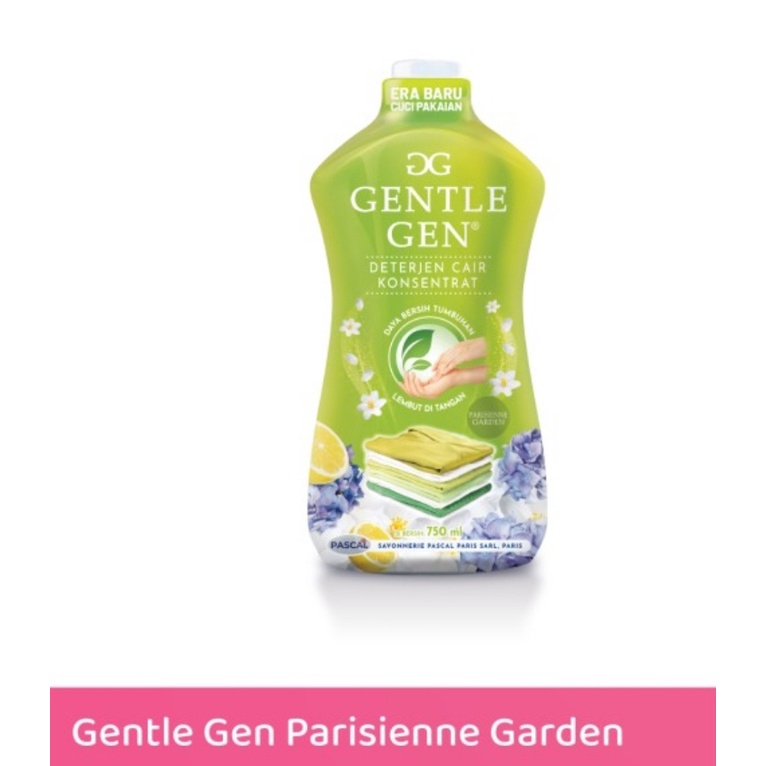 Deterjen Gentle Gen Cairan Konsentrat All Variant 750ml