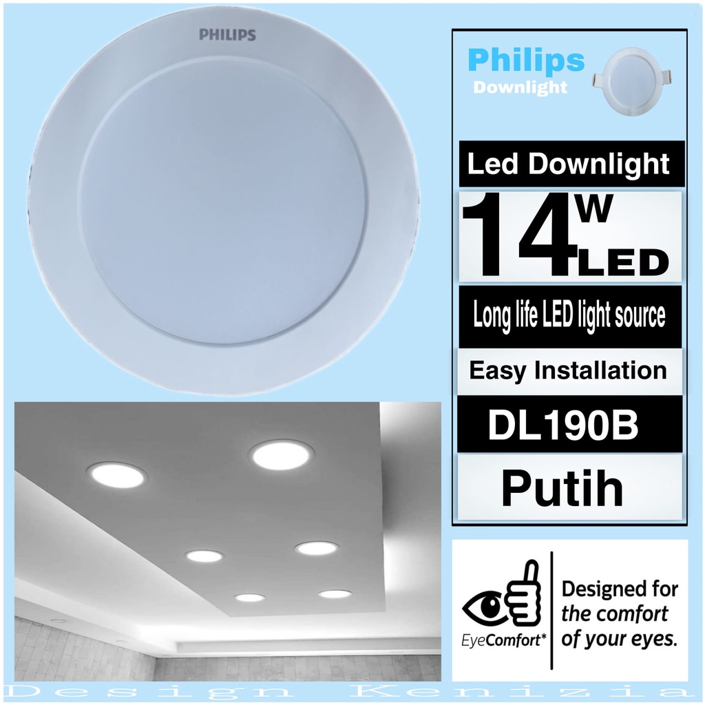 Jual Philips Downlight Led Watt Putih Downlight Led Philips