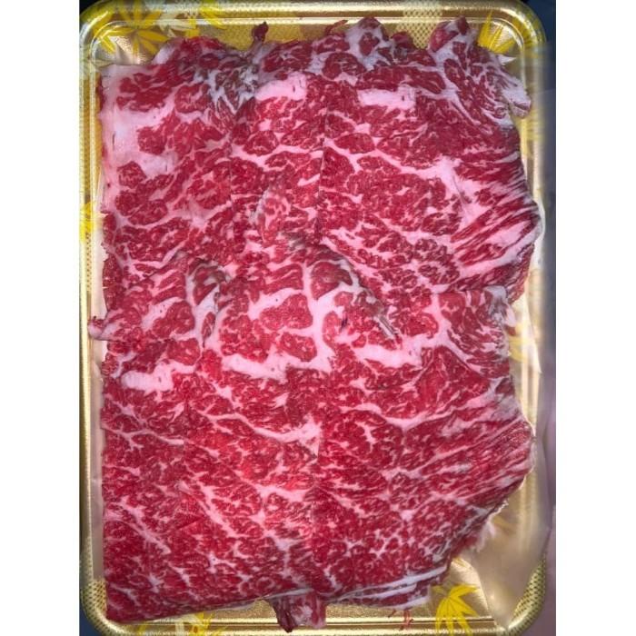 

Steak | Wagyu Slice Mb6-9 Aus - Daging Bbq / Shabu-Shabu (500G)