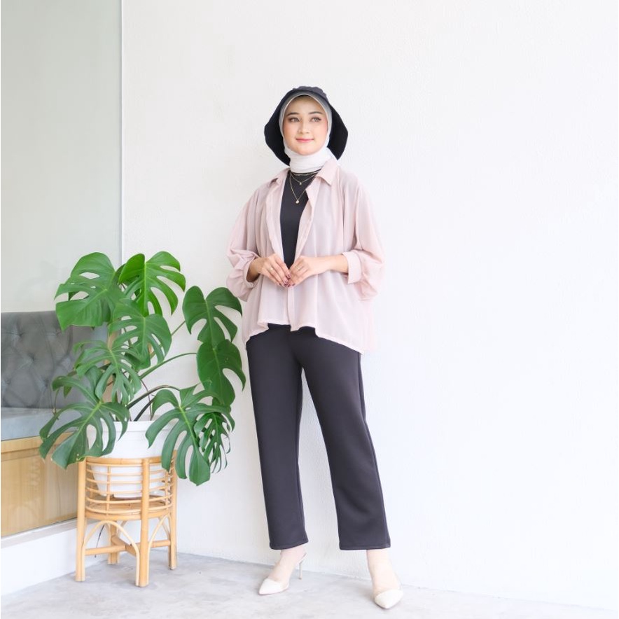 (MSB) CELANA KULOT ZENNA BAGGY PANTS SCUBA