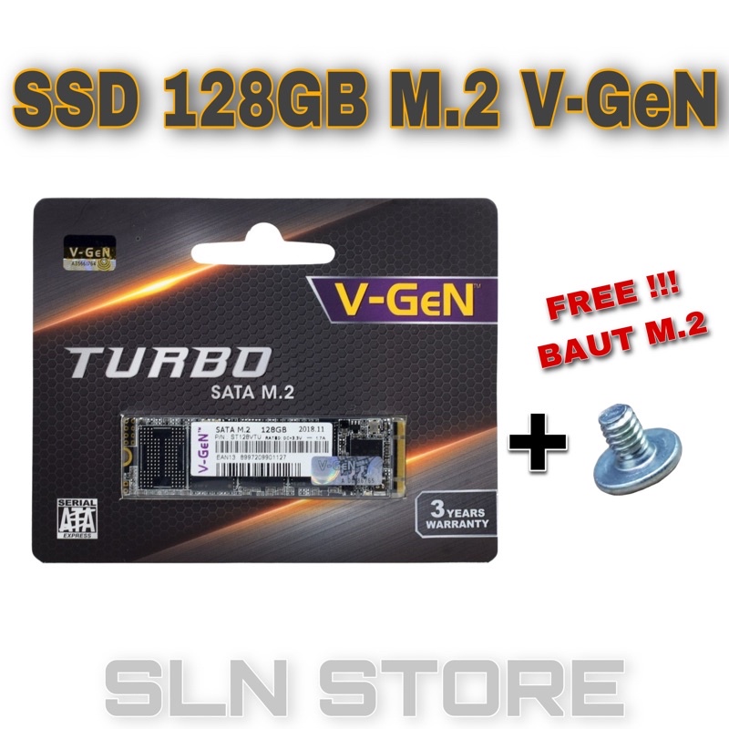 SSD 128GB M.2 / M2 V-GeN turbo 2280 128 GB / 120GB Vgen