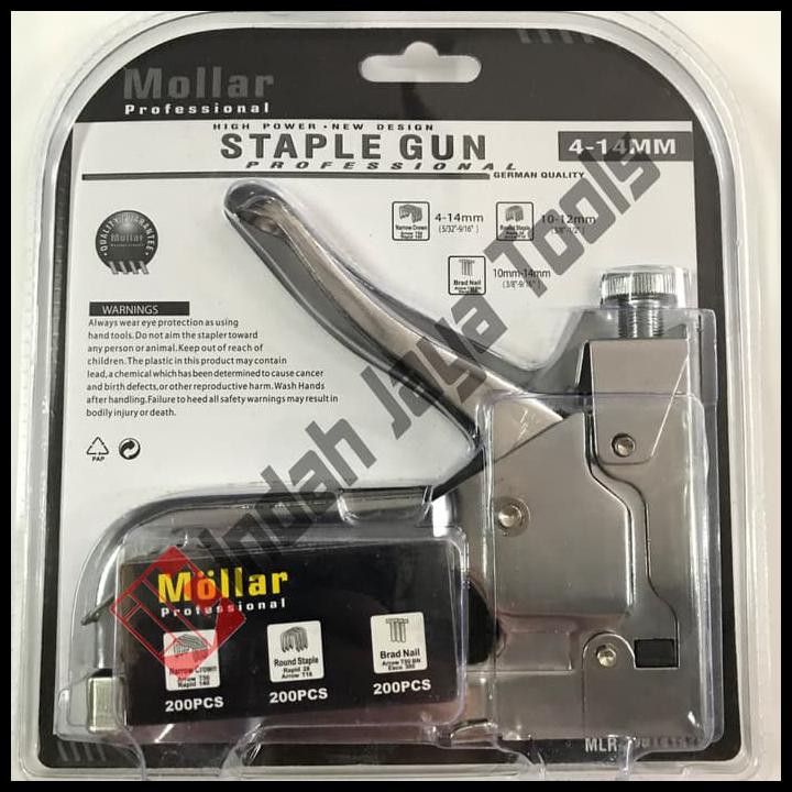 

BEST SELLER STAPLES GUN TACKER MOLLAR 3 IN 1 / STAPLE JOK TEMBAK HEKTER 3 WAY