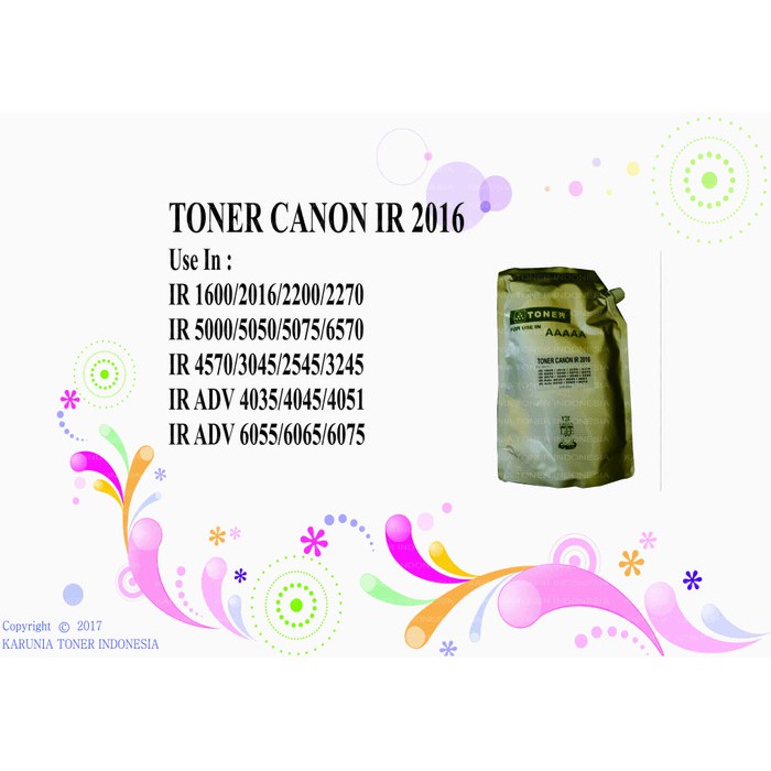 Serbuk Toner Cartridge IR2445 / IR3245 / IR4035 / IR4045 / IR4051