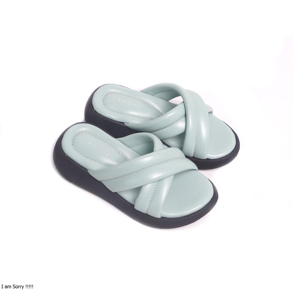 Adarastore - Lapepa NADHIRA KIDS Sandal Anak Tanggung Sendal Anak Perempuan Wedges Model Silang Kekinian