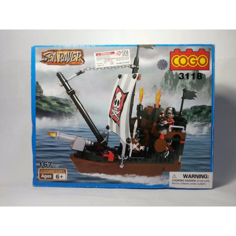 Lego Cogo Sea River str dsc