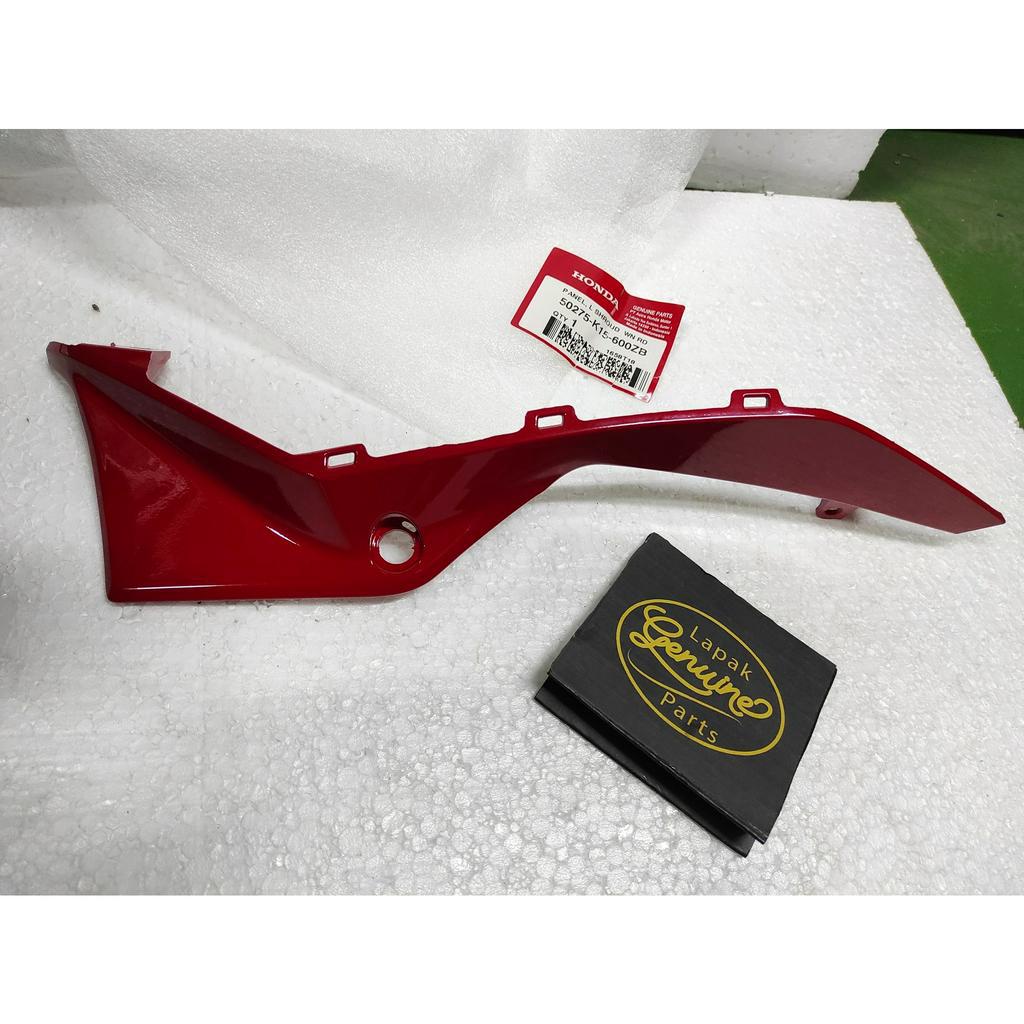 Panel L Shroud Red Kiri New CB150R StreetFire K15M 50275-K15-600ZB Original