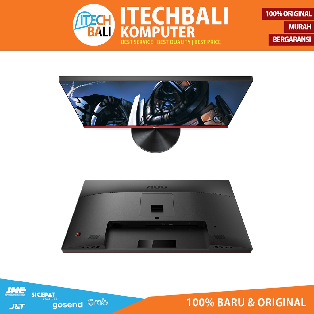 Monitor AOC 24&quot; G2490VX 144Hz 1Ms Full HD Frameless Original | ITECHBALI