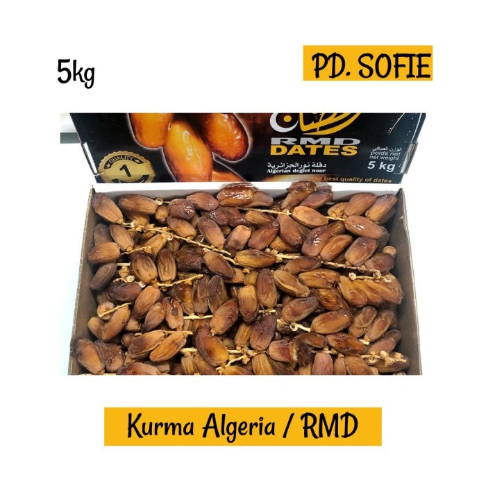 

Kurma Terbaru - Kurma Merek Rmd / Kurma Algeria / Kurma Tangkai / Palmfrutt