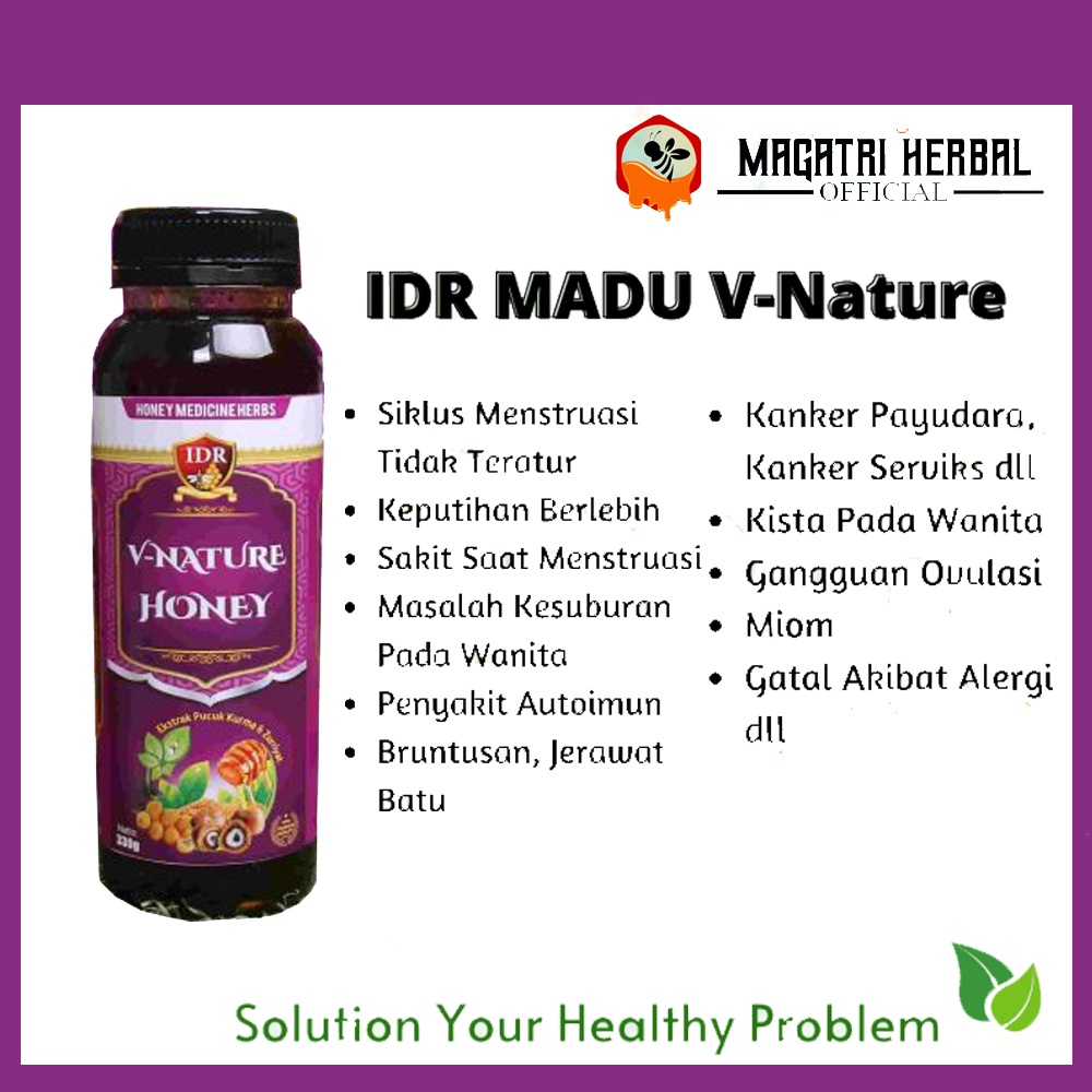 Obat Penyumbatan Tuba Falopi///IDR Madu V-Nature