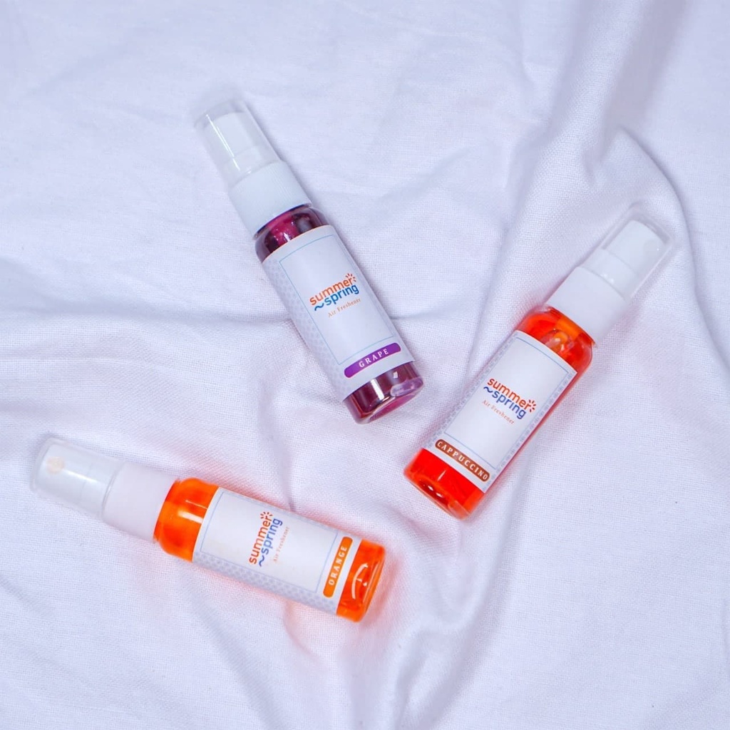 Parfum Mobil Pengharum Ruangan Pewangi Kamar Tidur Harum Summer Spring | Spray | Aroma Strawberry