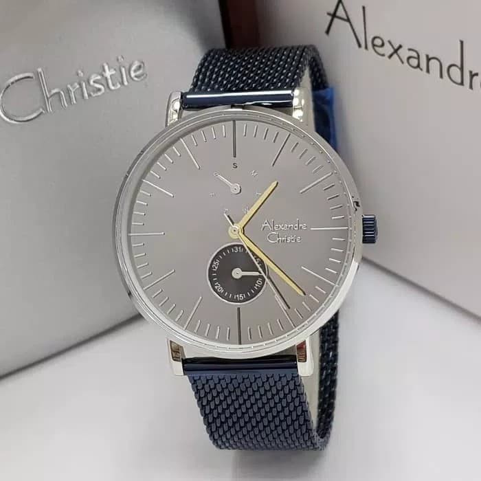 ORIGINAL Jam Tangan Pria Alexandre Christie AC 6499 / AC6499 Garansi 1 Tahun