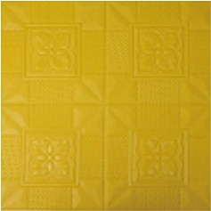 FAYES Wallpaper 3D Dinding Foam Kecil Motif Bunga / Walpaper Foam U96-LB500110