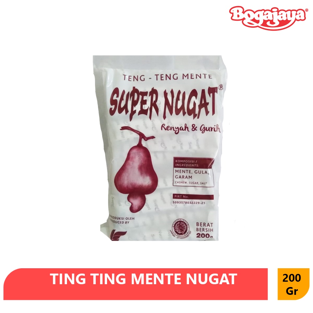 

TING TING MENTE LILI SUPER NUGAT 200 GRAM / TENG TENG MENTE