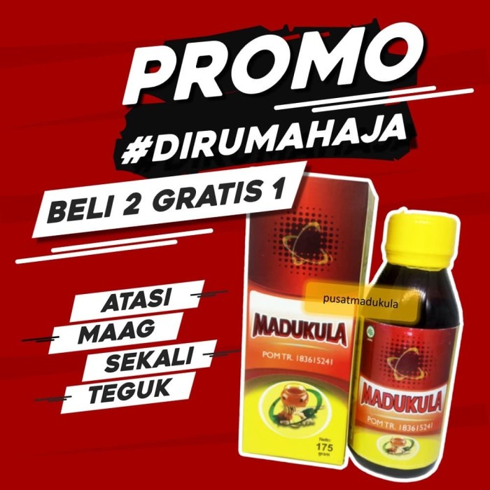 

MADUKULA BPOM ( NAMA BARU MAKULA ) PROMO 2 GRATIS 1 MADU KULA ASLI