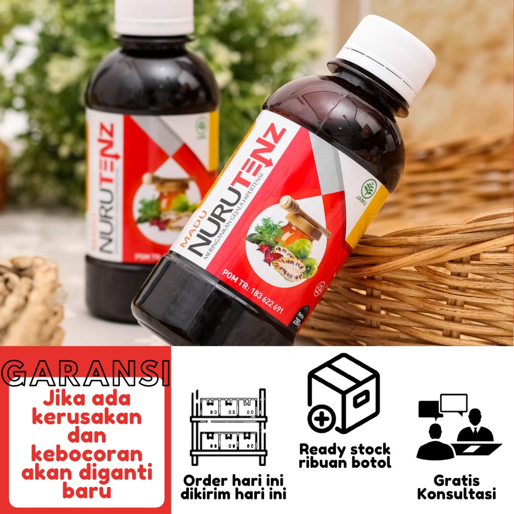 

Madu Nurutenz Obat Herbal Penurun Tekanan Darah Tinggi