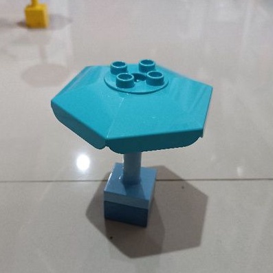 Lego Duplo ORI 92002 Umbrella Top With Axle Hole Preloved
