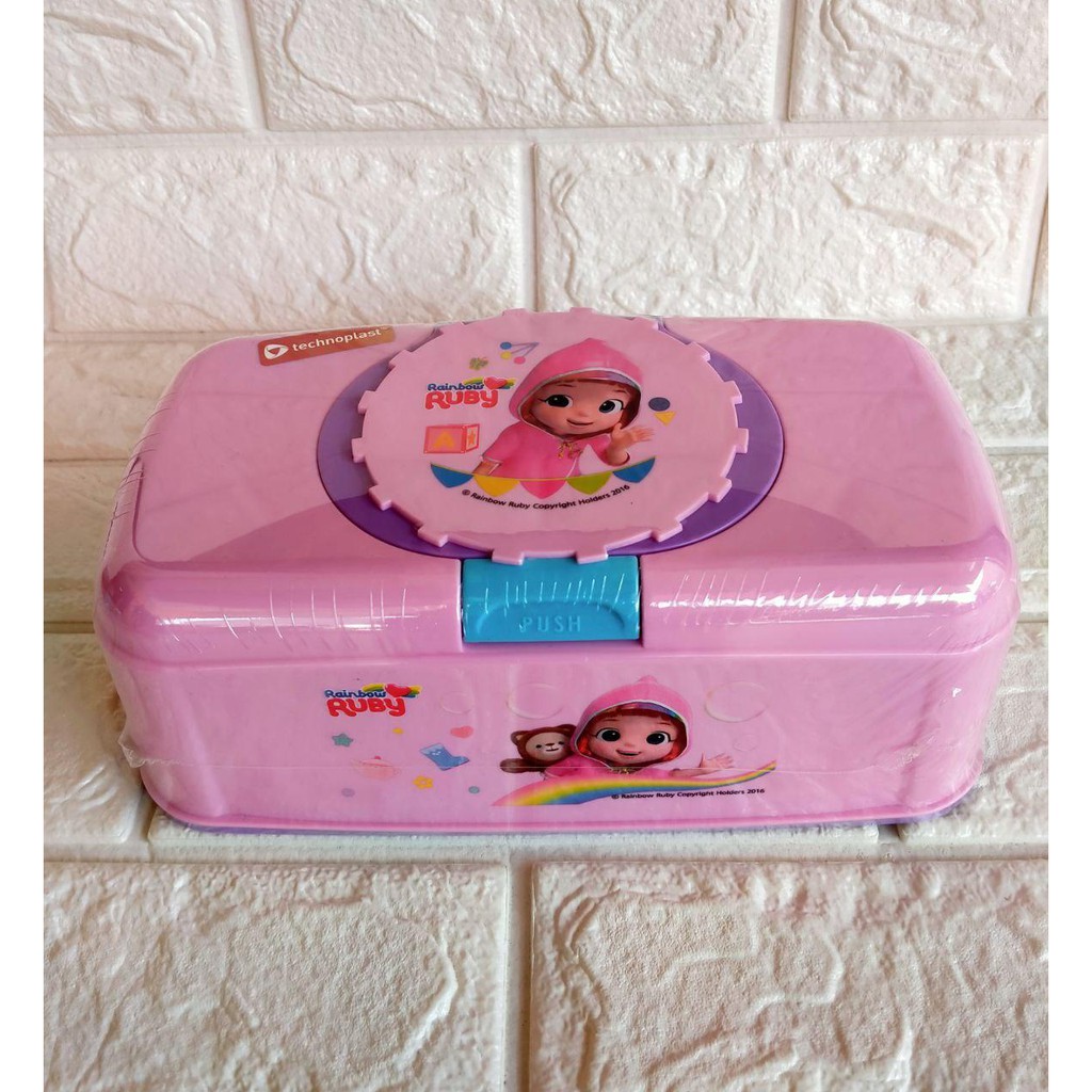 Tempat Tissue Kartun Lucu Kotak Tissue Kotak Tisu Tisue Tempat Tisu Box Plastik Technoplast Original