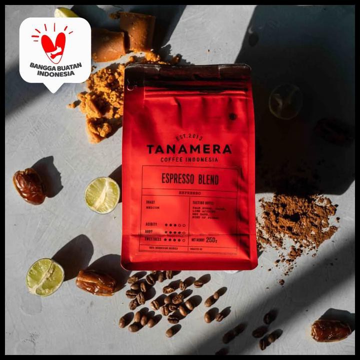 

Kopi Arabika Tanamera Coffee Espresso Blend 250 Gr - Fine Grind