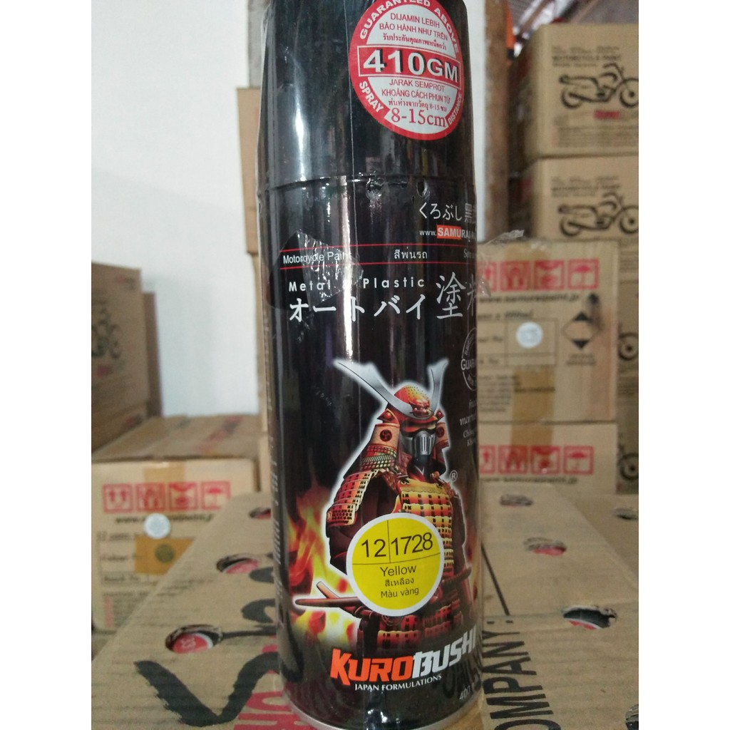 

SAMURAI PAINT 1728 YELLOW KUNING
