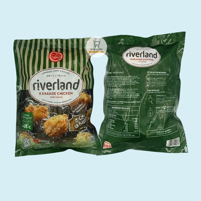 Riverland Premium Chicken Karage / Kaarage Japanese 500gr