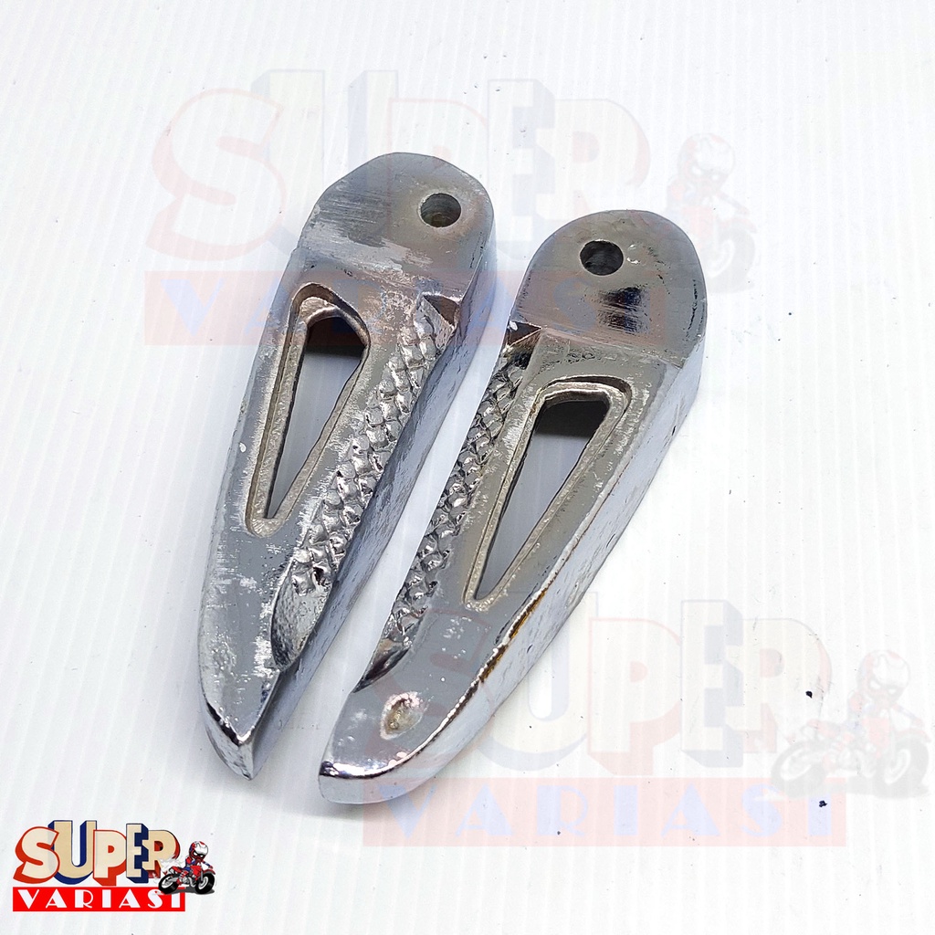 Footstep-Foot Step-Bustep Pijakan Kaki Belakang Alumunium Set Honda Matic Scoopy Beat Beat FI Vario Vario 125 / 150 Spacy - For Matic Honda