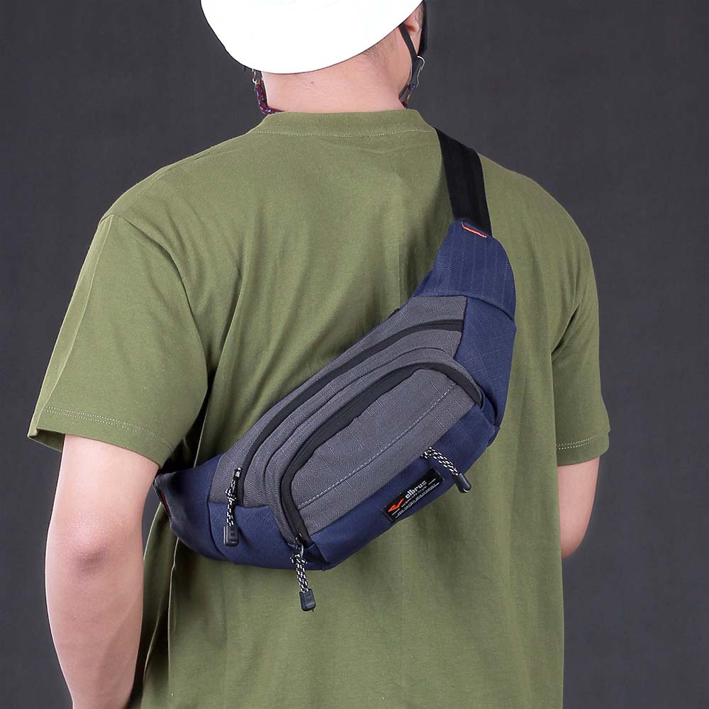 [052] NEW ARRIVAL 2022 TAS SELEMPANG SLEMPANG WAISTBAG SLINGBAG PRIA COWOK LAKI LAKI KEREN ORIGINAL 