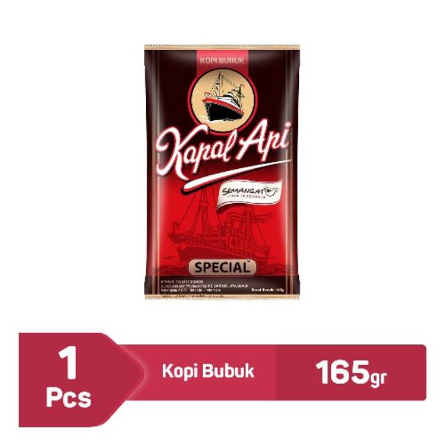 

Kopi Kapal Api Spesial 165 gram