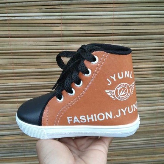 sepatu anak cewek cowok sneakers boot jiun fashion