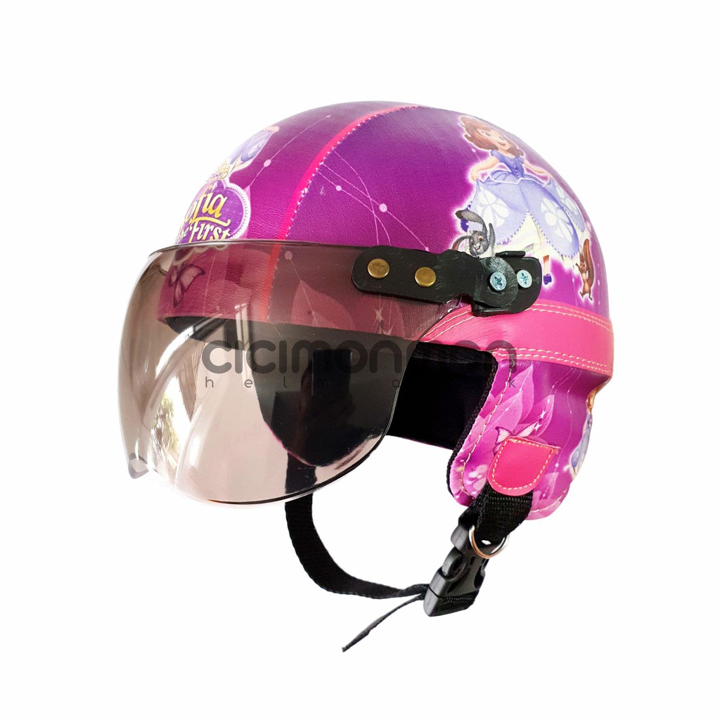 SPECIAL Helm Anak Retro Karakter Princess Sofia The First
