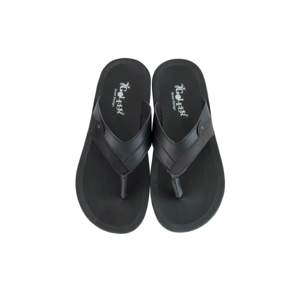 SANDAL JEPIT PRIA BLACK 38 sd 43