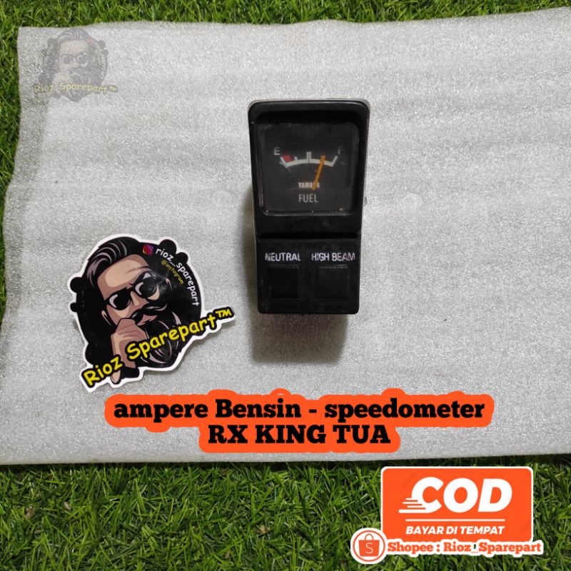 indikator amper bensin fuel meter yamaha Rx king tua meteran bensin rx king original