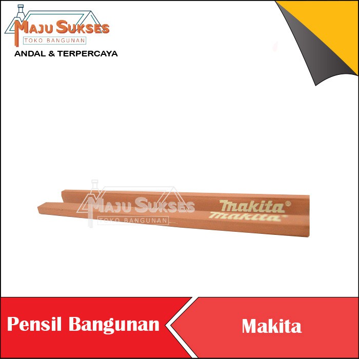 

PENSIL TUKANG BANGUNAN MAKITA CARPENTER PENCIL MAKITA PETELOT TUKANG PENSIL KAYU MAKITA