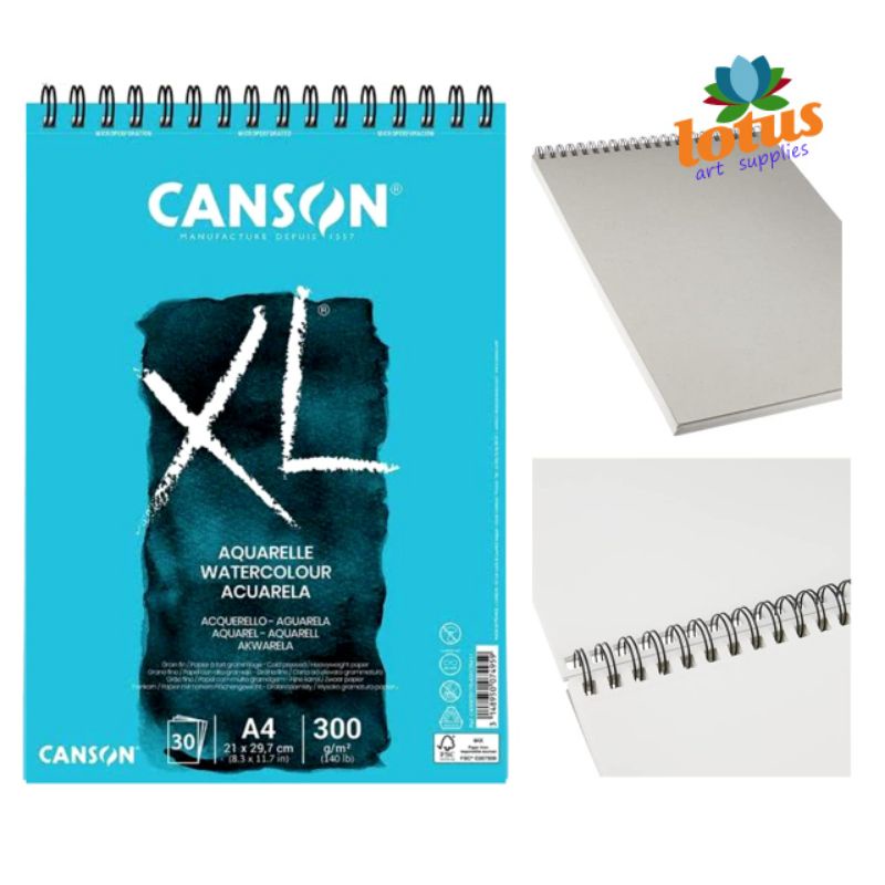 

Canson XL Aquarelle A4 - Watercolour Pad 300gsm