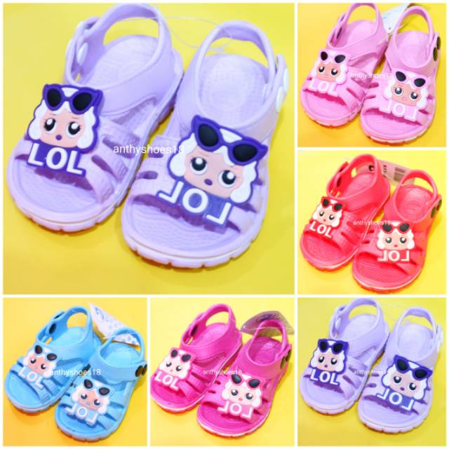 *NEW* Sandal Tali Dulux 155 LOL Sandal Anak Bayi Perempuan