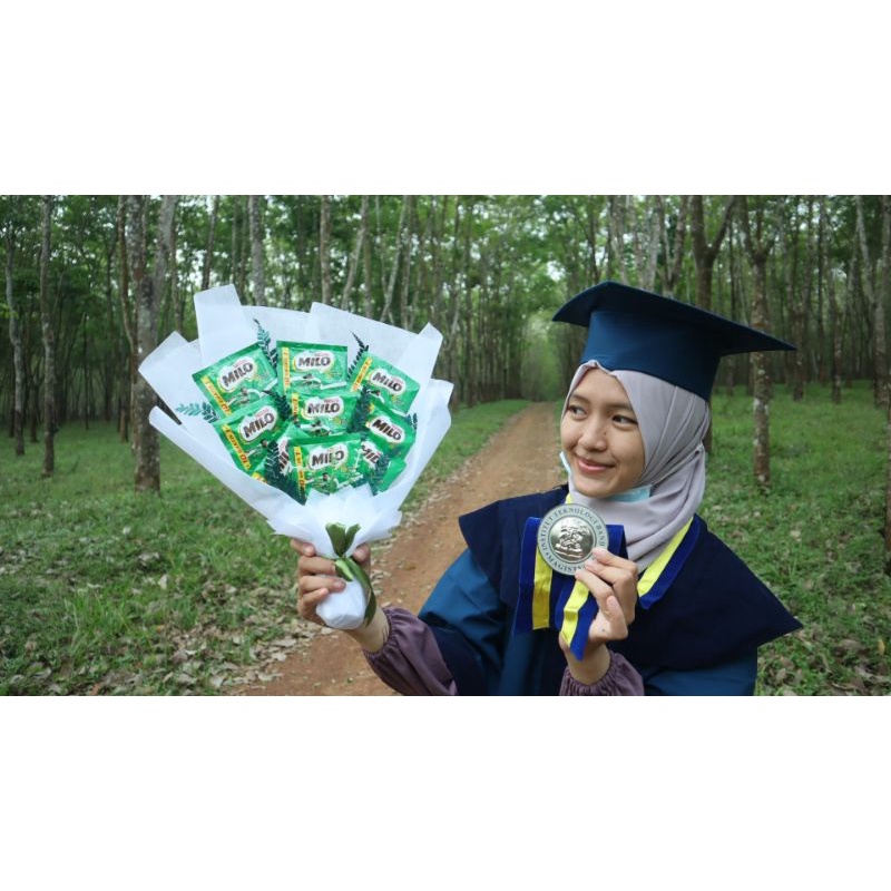 

snack Buket isi rundom sesuai stok/Buket Sempro/Buket Bunga wisuda Snack/kado online