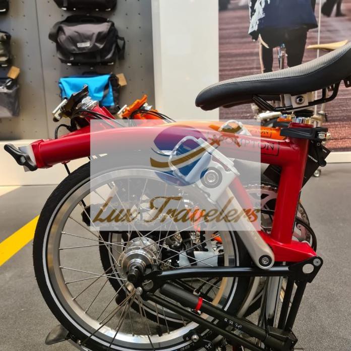 Brompton M6R 2020 Merah