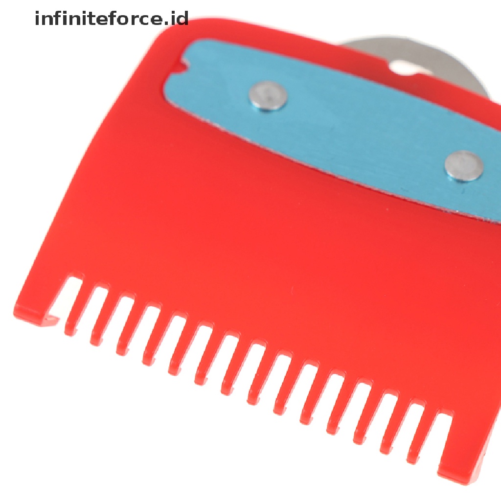 Infiniteforce.id Set Sisir Guide Dengan Holder Metal Ukuran 1.5 + 4.5mm Untuk Clipper