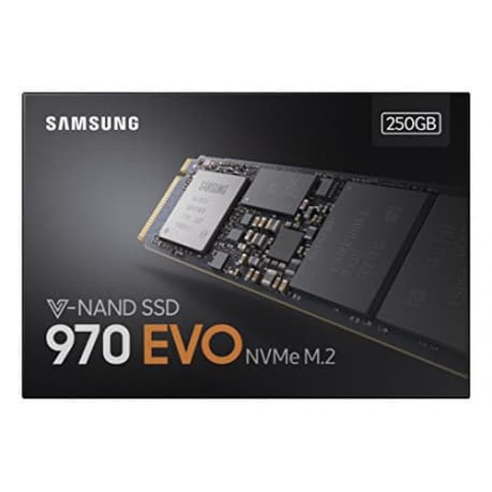 SAMSUNG SSD 970EVO 250GB - NVMe SSD M.2