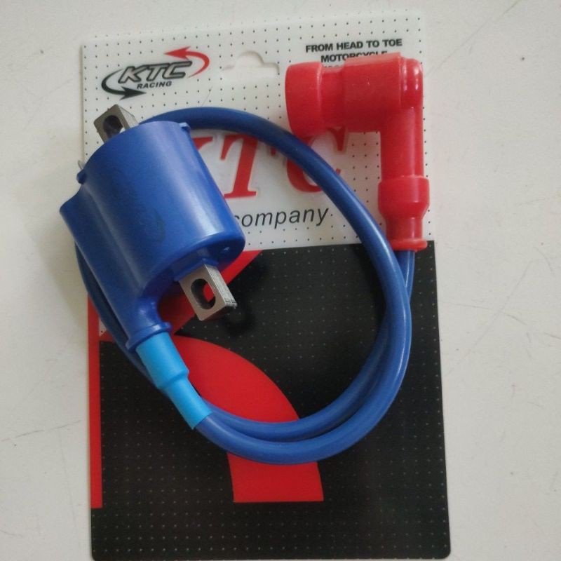 Koil KTC Racing Universal Motor Karbu / injeksi Jupiter-beat-rx king-ninja-mio-vario-supra-Koil+kop karbu